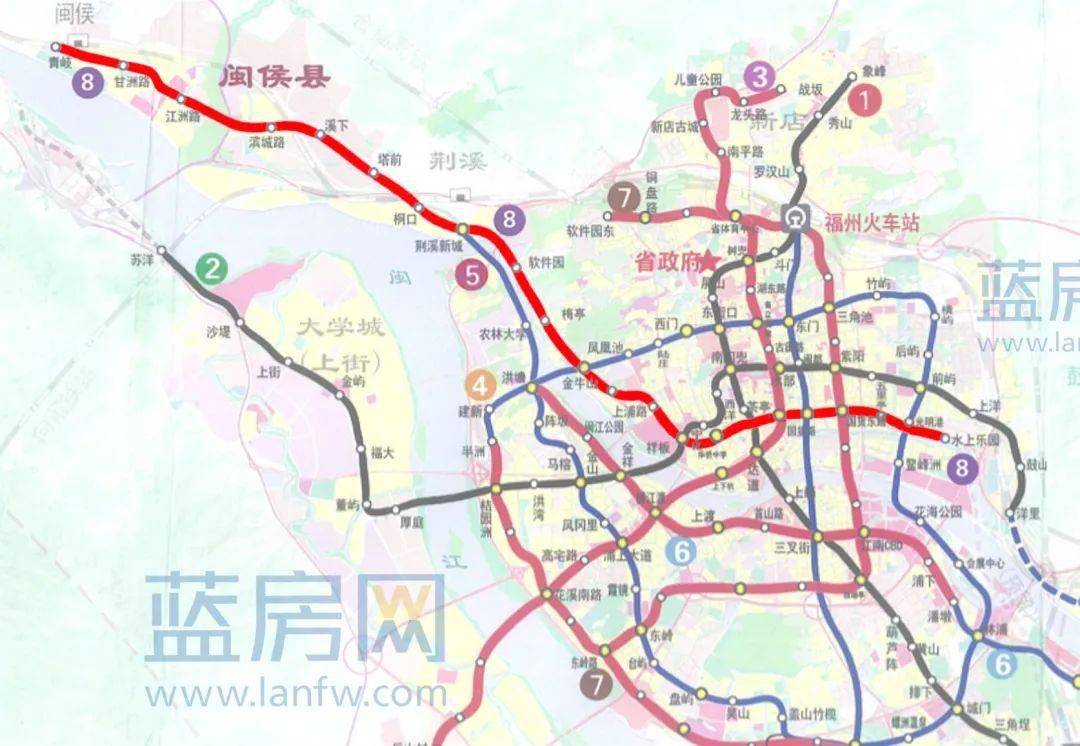 福州地铁最新规划图揭晓，未来出行的科技新纪元